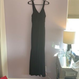 Long Evening Dress with Shawl